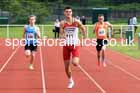 Mens Under-20s 200 metres 2023 North Eastern Track and Field Champs., Middlesbrough Sports Village, Middlesbrough. Photo: David T. Hewitson/Sports for All Pics